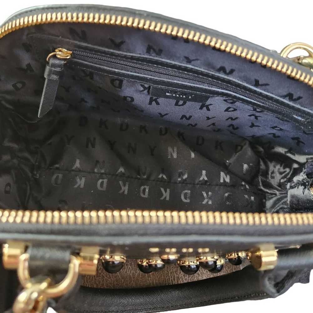 DKNY - Leather Crossbody Purse/Shoulder Bag - Bea… - image 4
