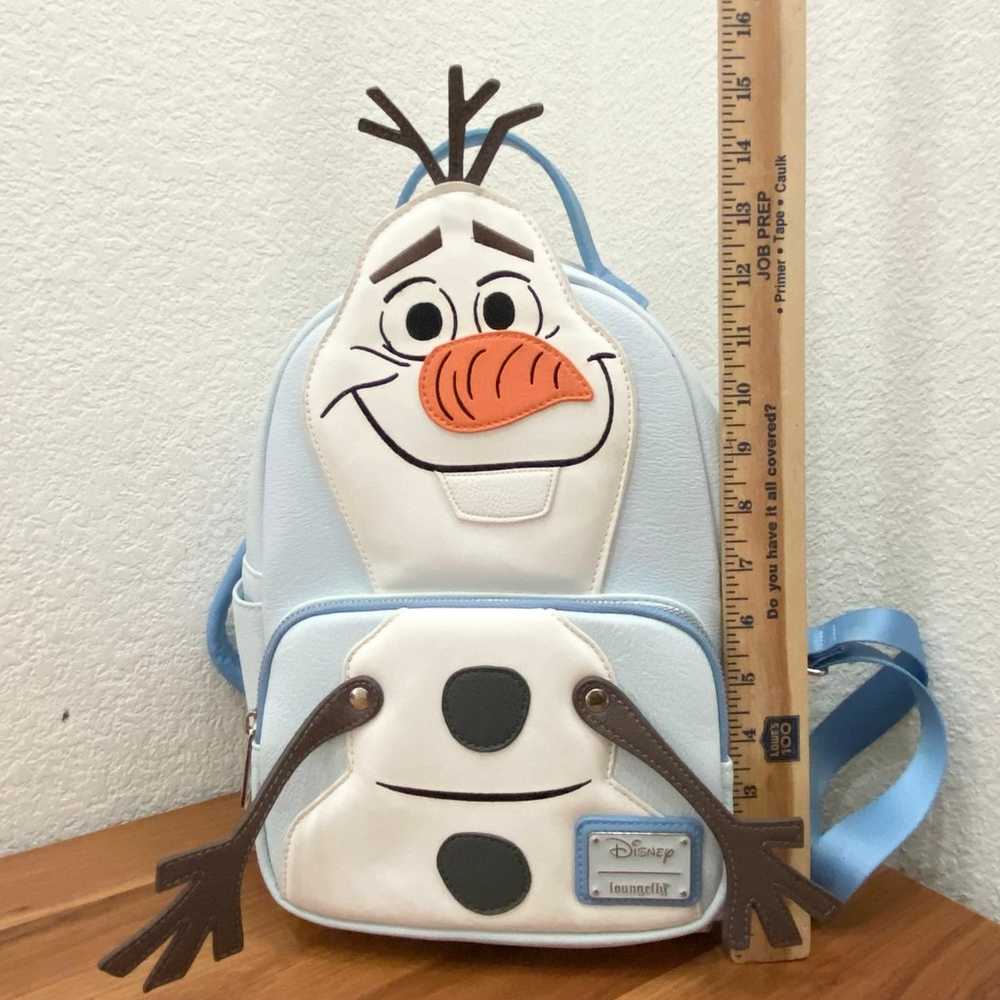 LOUNGEFLY X DISNEY Frozen Olaf Cosplay Mini Backp… - image 6