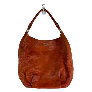 Tory Burch Bag Orange Leather Hobo Satchel Handba… - image 1