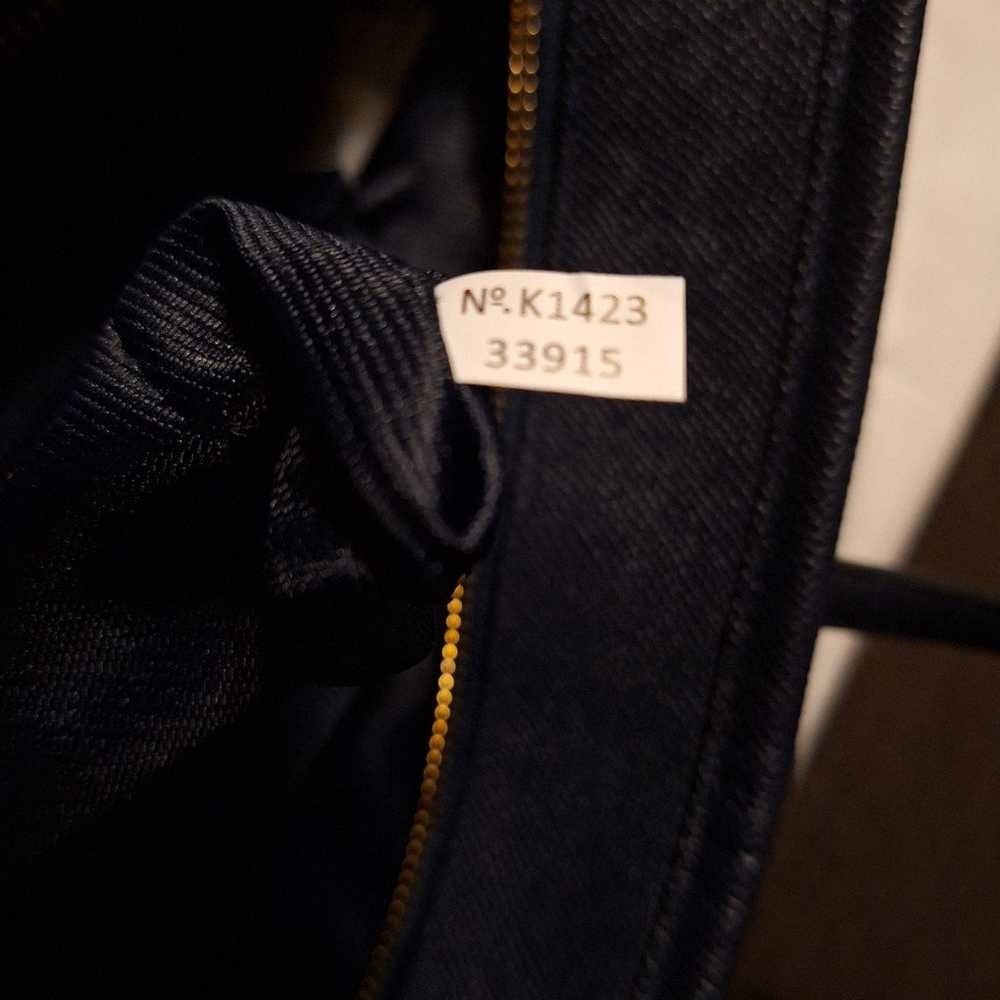 Coach 33915 leather zipper top tote shoulder bag … - image 12