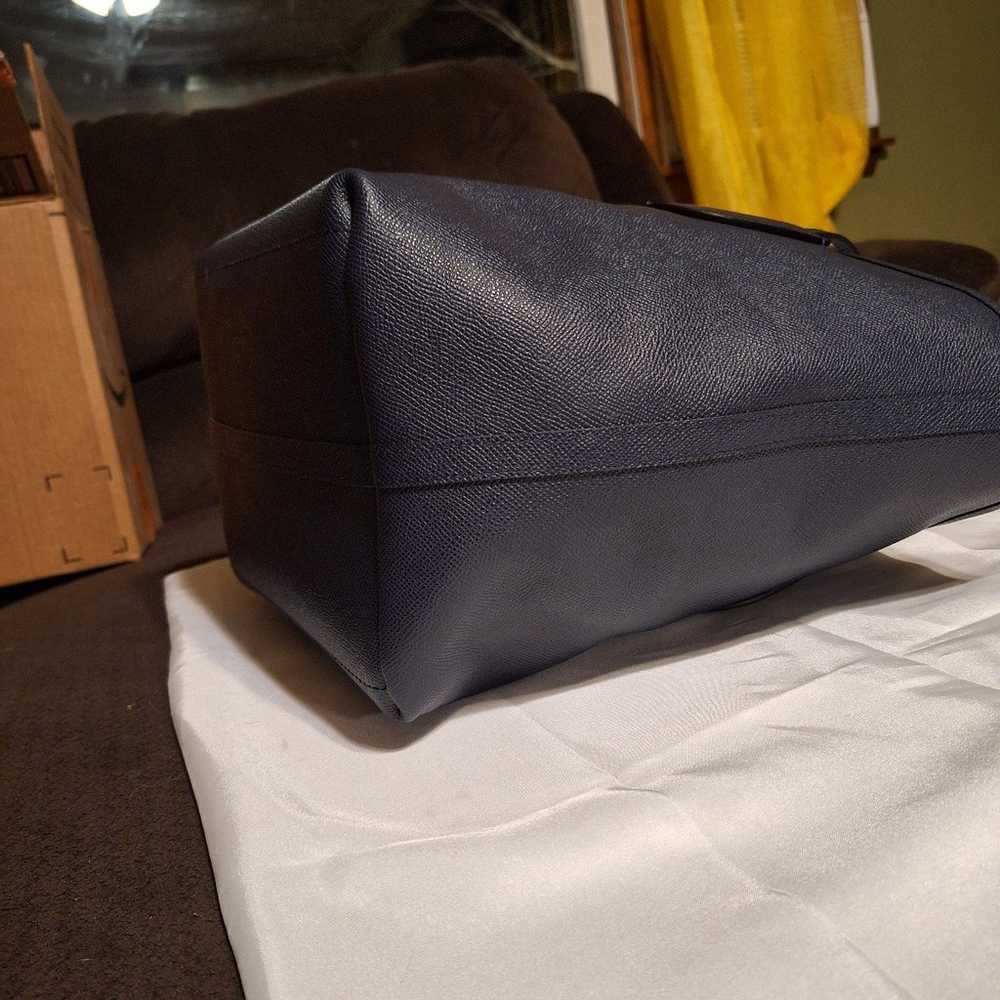 Coach 33915 leather zipper top tote shoulder bag … - image 5