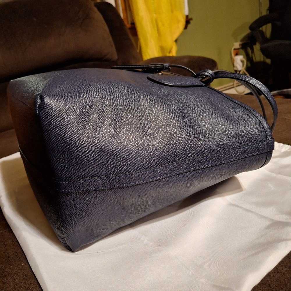 Coach 33915 leather zipper top tote shoulder bag … - image 7