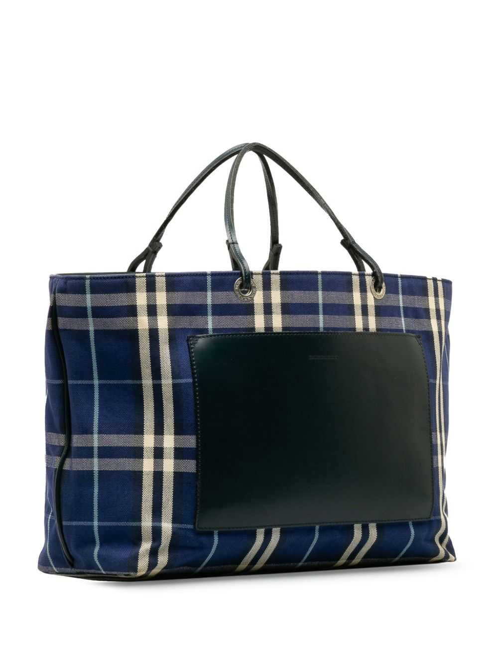 Burberry Pre-Owned 2000-2017 House Check tote Bag… - image 3