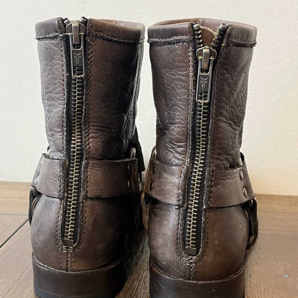 Frye Harness Boots Womens size 8 - image 7
