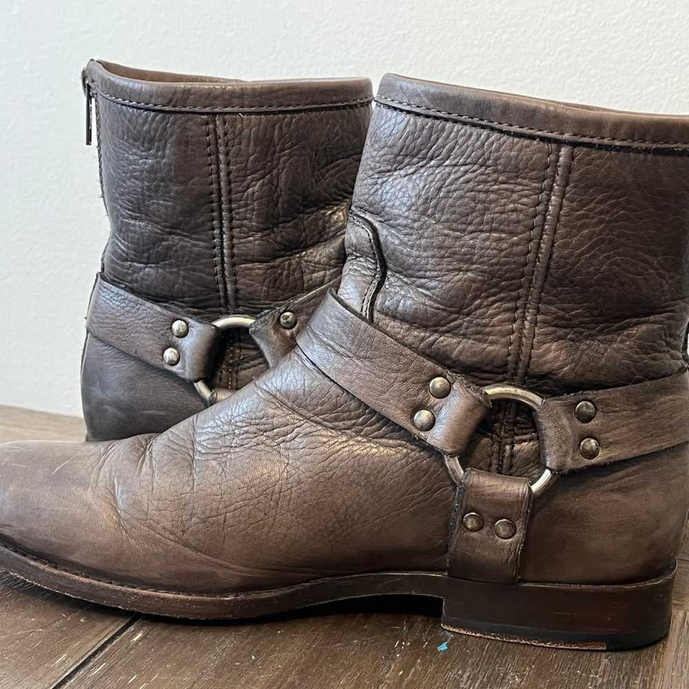 Frye Harness Boots Womens size 8 - image 8