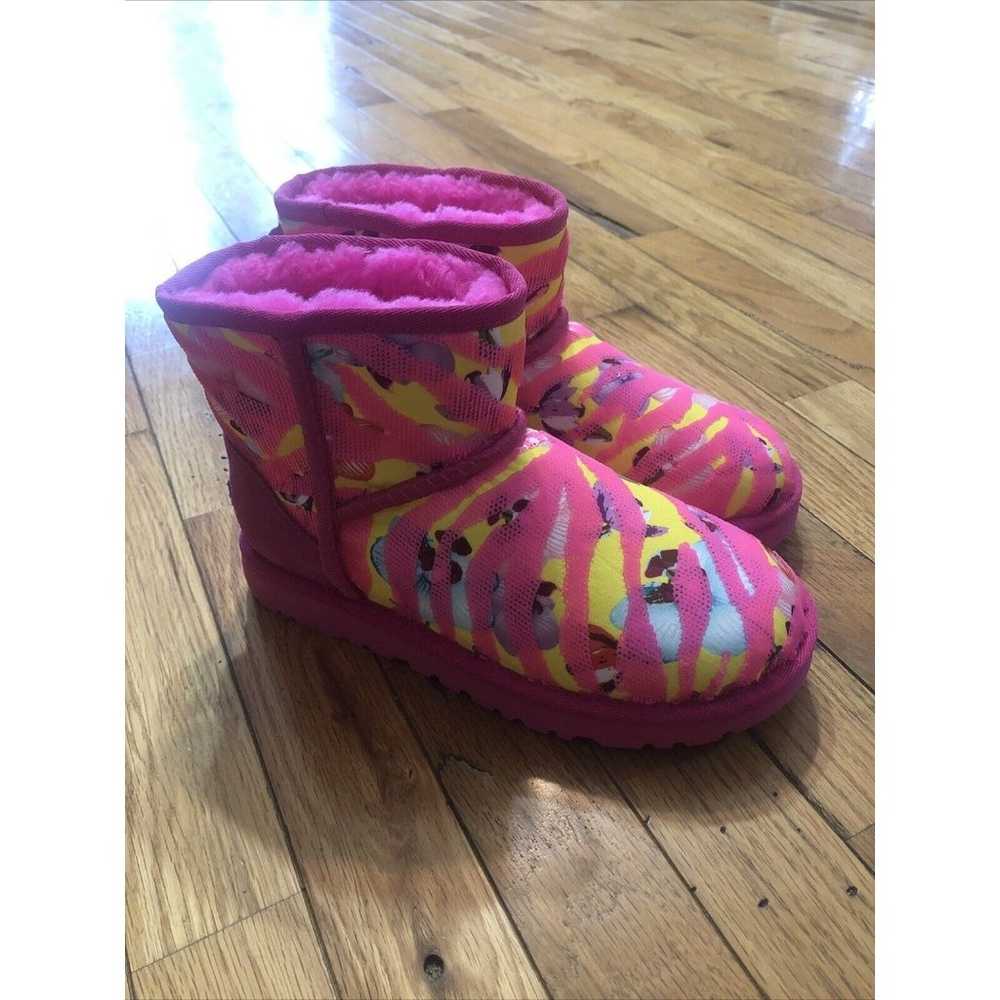 NEW - UGG Mini Tiger Flower Boots Women's Size 5 … - image 1