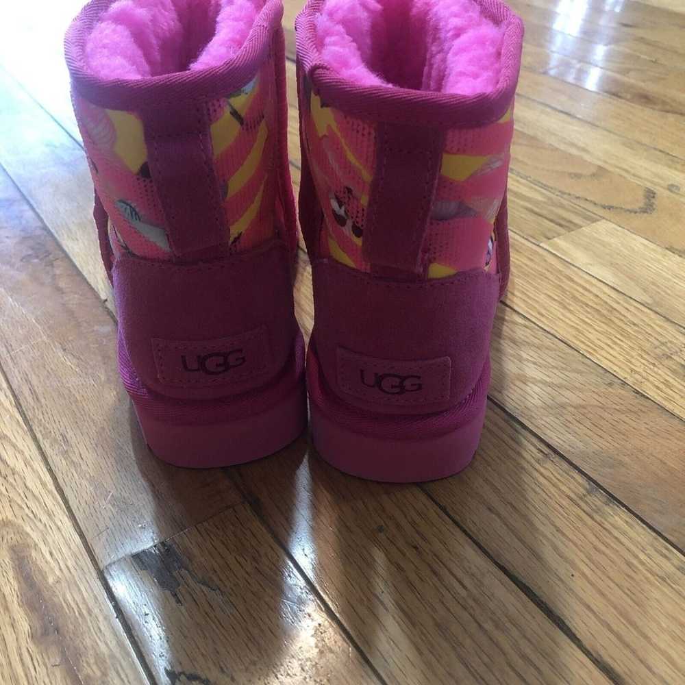 NEW - UGG Mini Tiger Flower Boots Women's Size 5 … - image 2