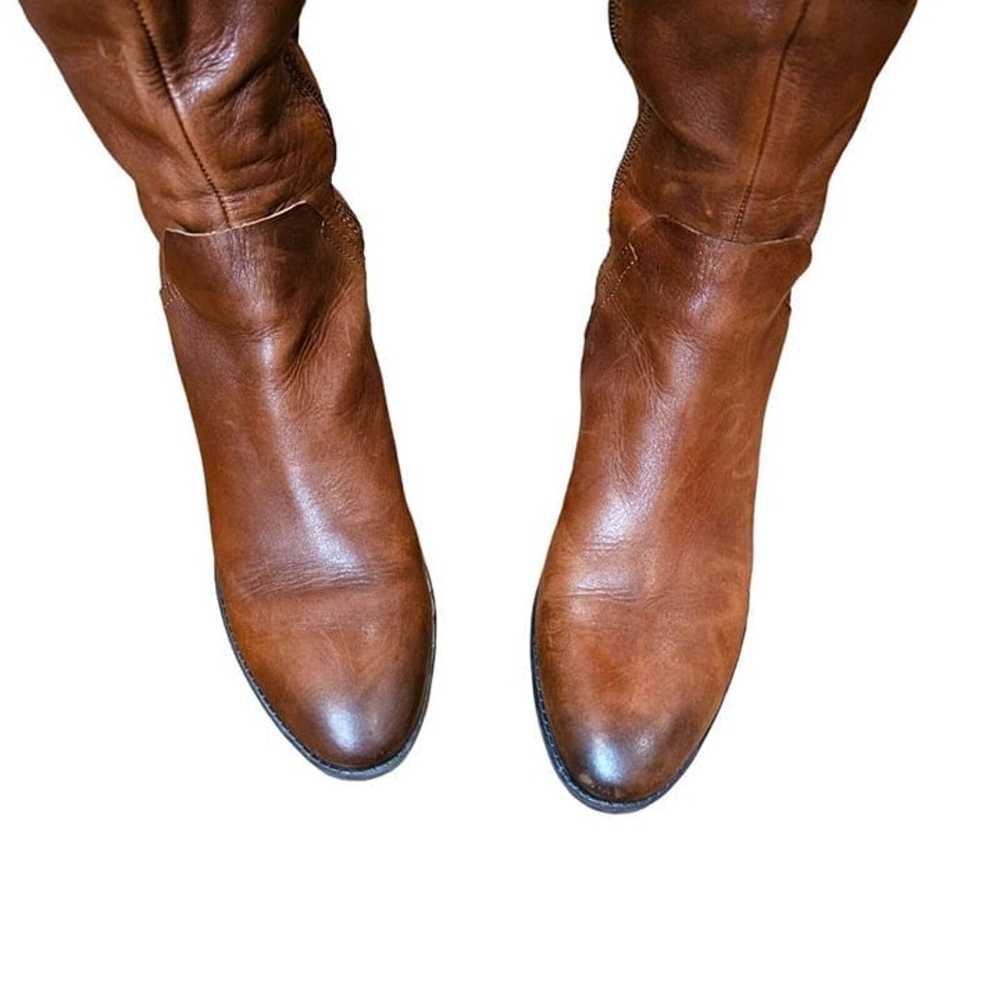 Vince Camuto Cognac Brown Leather Bendra Knee Hig… - image 10