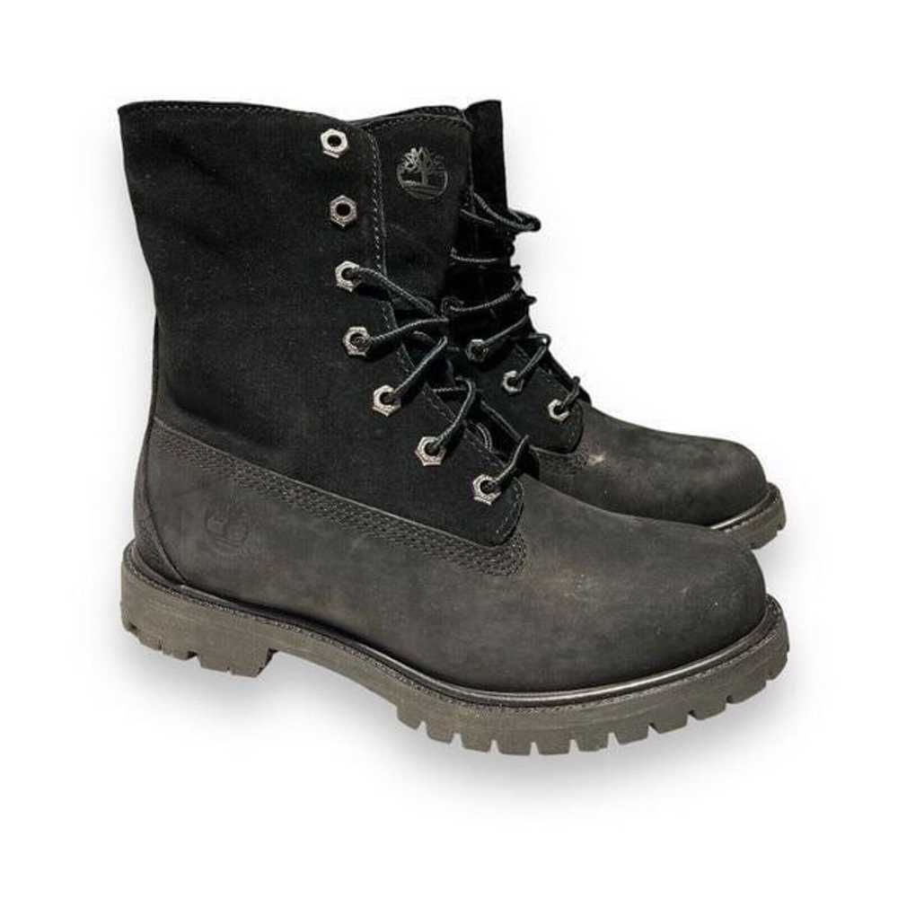 Timberland Boots Womens 6.5 Black Waterproof Roll… - image 12