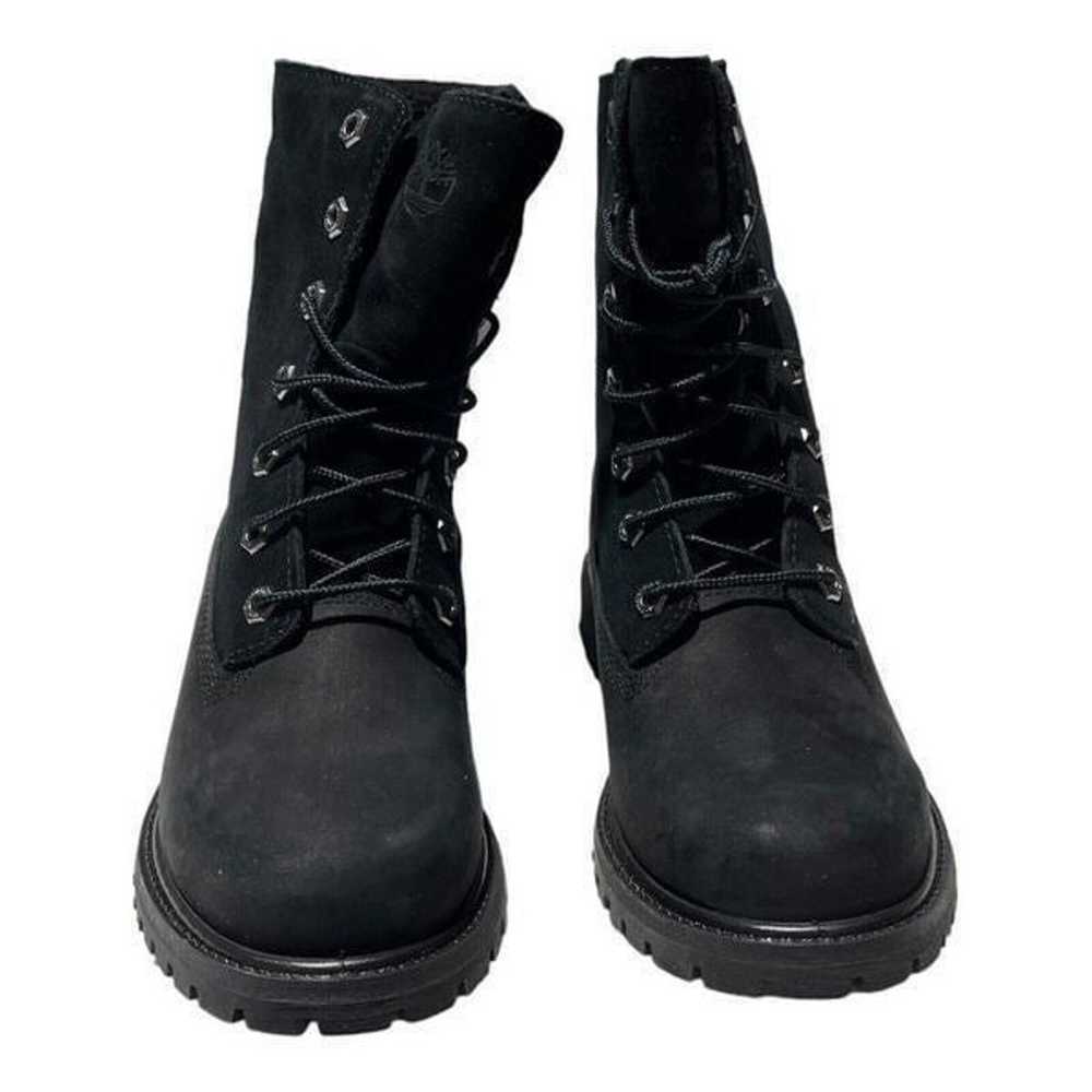 Timberland Boots Womens 6.5 Black Waterproof Roll… - image 3