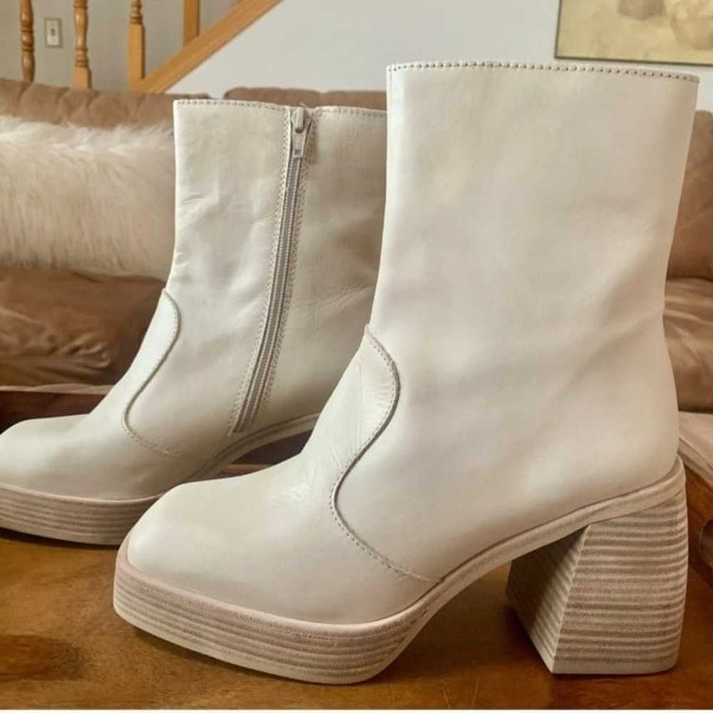 Free People Ruby Platform Boots Size 8 - image 4