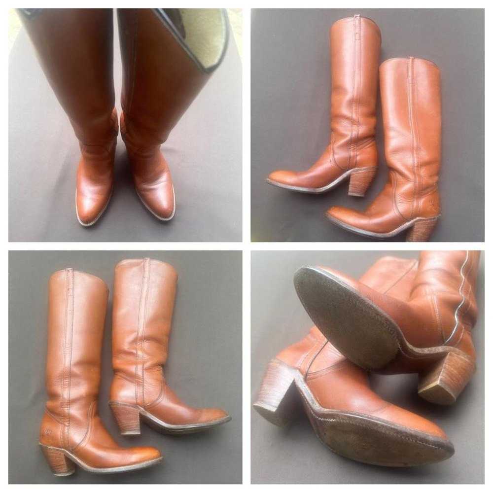 Frye Melissa boots in whiskey size 5.5
Excellent … - image 1