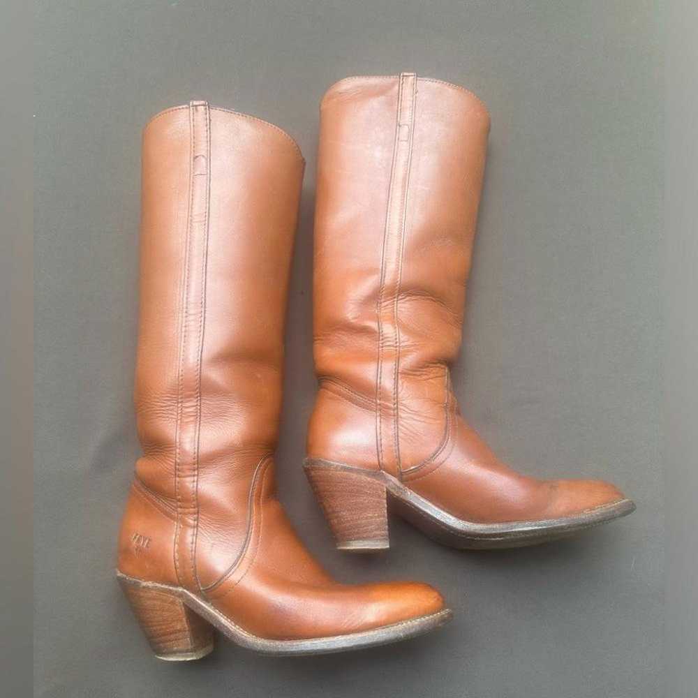 Frye Melissa boots in whiskey size 5.5
Excellent … - image 3