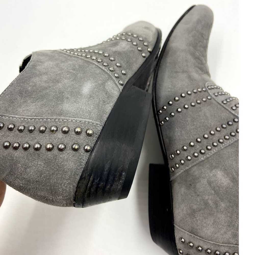 Anine Bing Low Charlie Bootie Grey Gray Size 37 - image 10