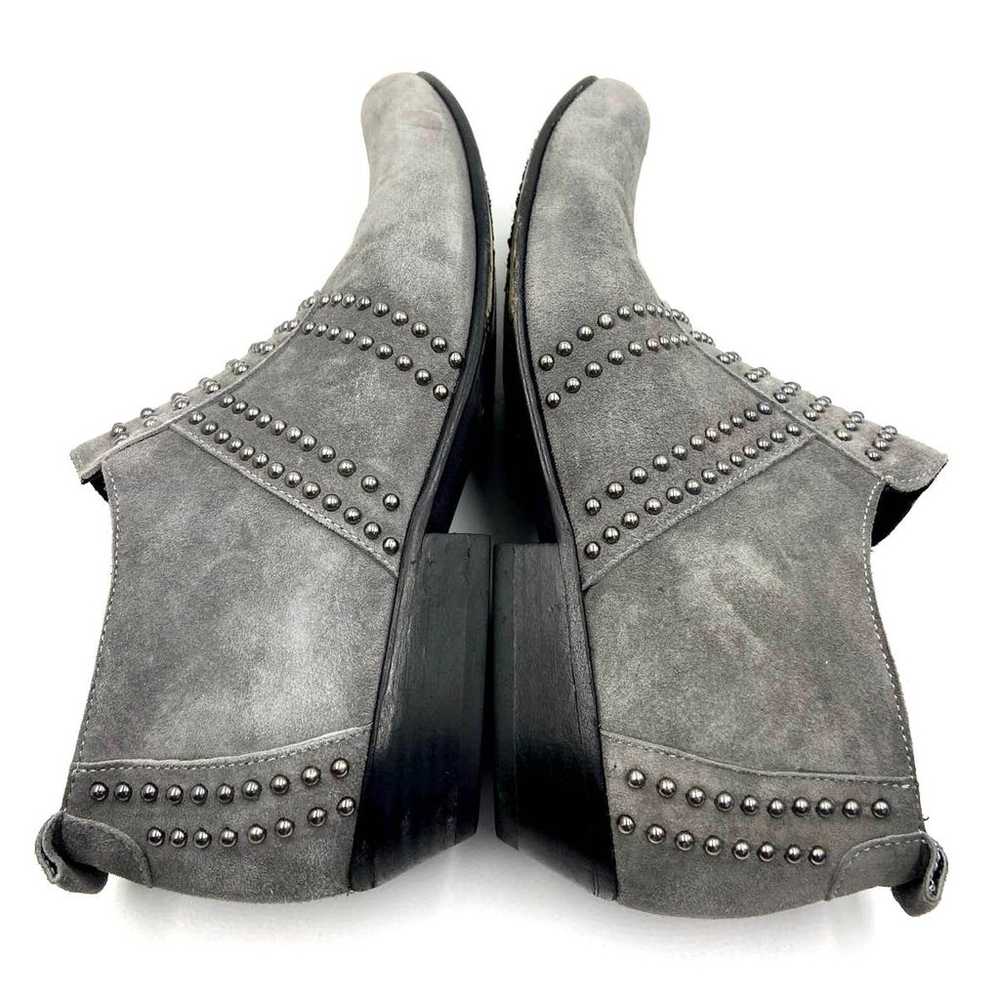 Anine Bing Low Charlie Bootie Grey Gray Size 37 - image 9