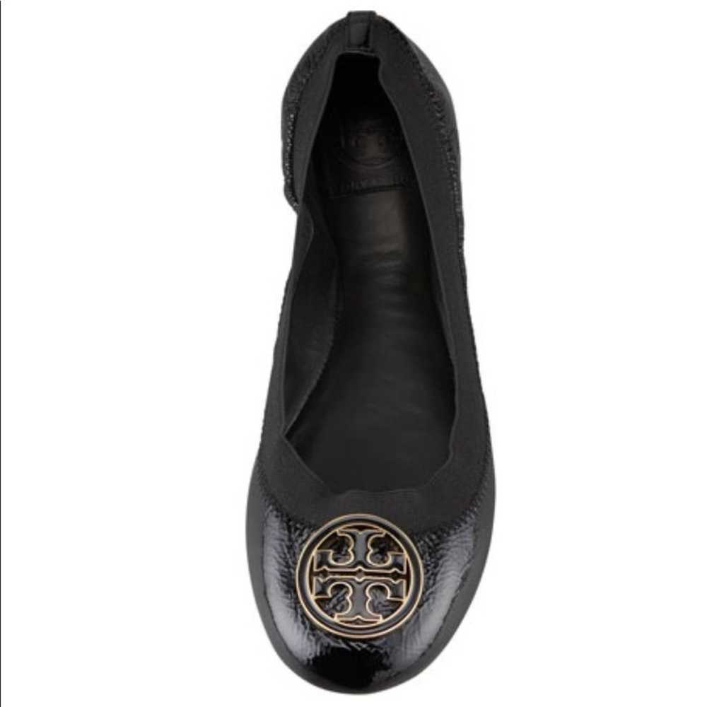 TORY BURCH PATENT LEATHER BALLET FLATS 6 - image 5