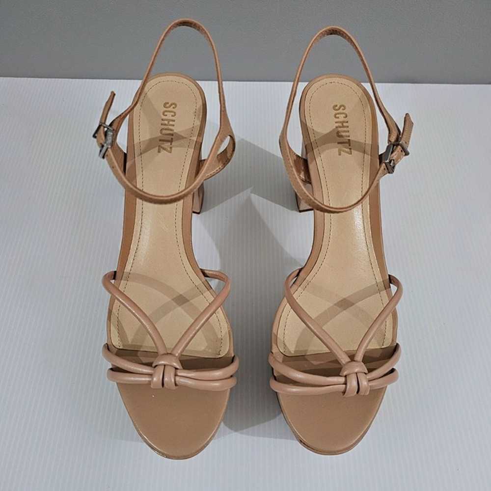 Schutz Kelsie Platform Sandal Heel Women Shoe Tru… - image 6