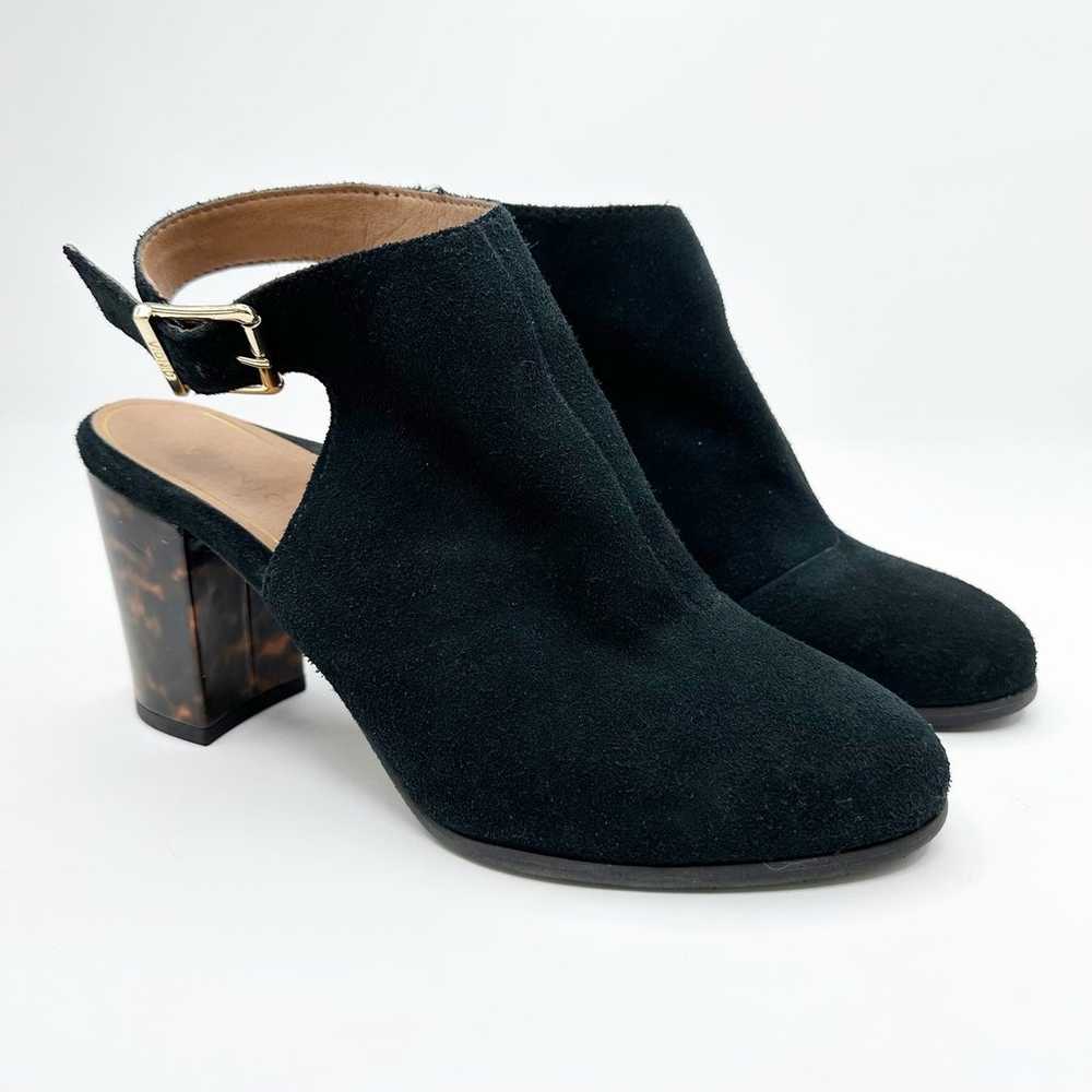 Vionic Perk Lacey Suede Ankle Strap Mule Bootie i… - image 3