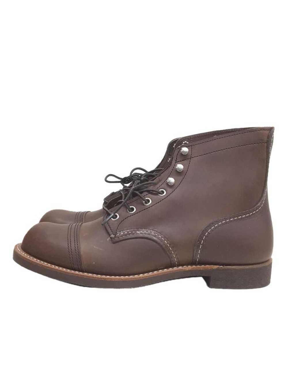 Red Wing Lace Up Boots/Iron Ranger/Us9.5/Widthd/B… - image 1