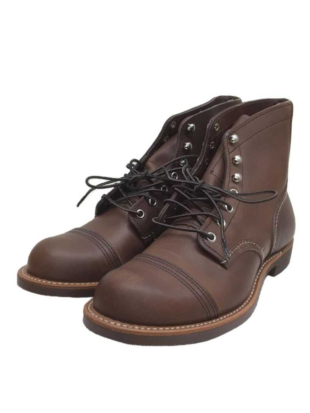 Red Wing Lace Up Boots/Iron Ranger/Us9.5/Widthd/B… - image 2