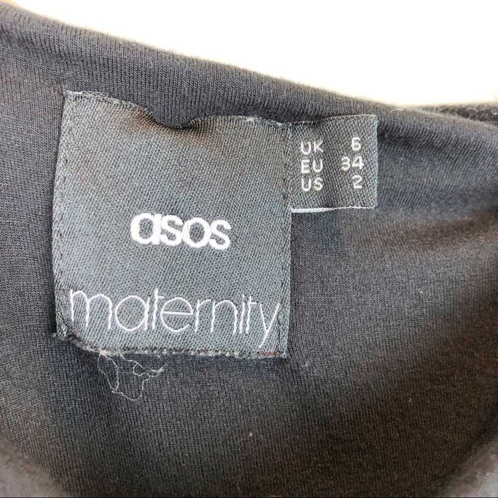 ASOS Maternity Black Sleeveless Dress - image 4