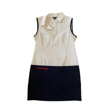 Brooks Brothers sleeveless sporty dress navy and … - image 1