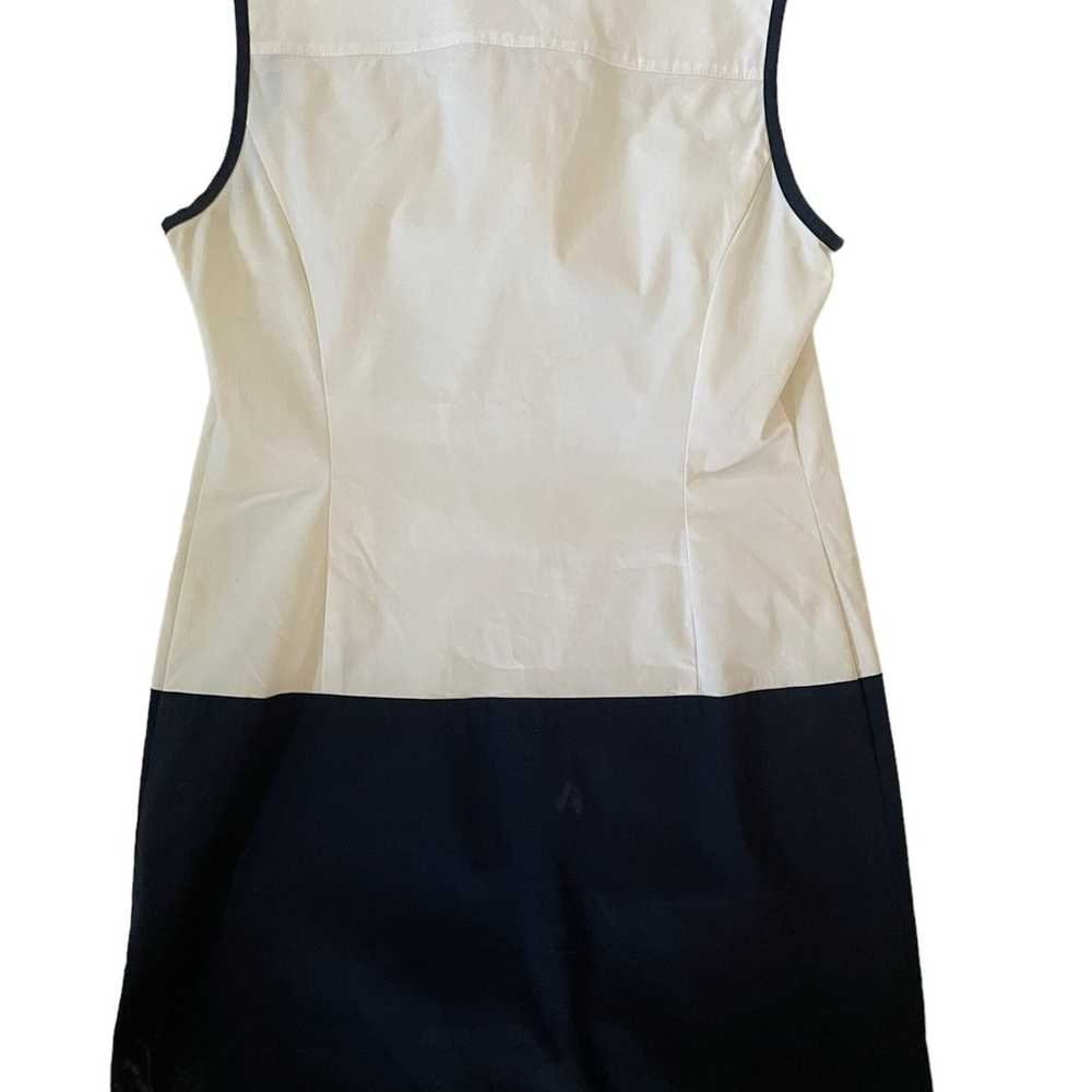 Brooks Brothers sleeveless sporty dress navy and … - image 2
