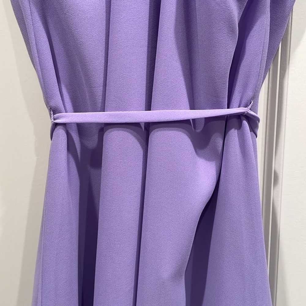 Naked Zebra purple lavender chiffon slip dress - image 3