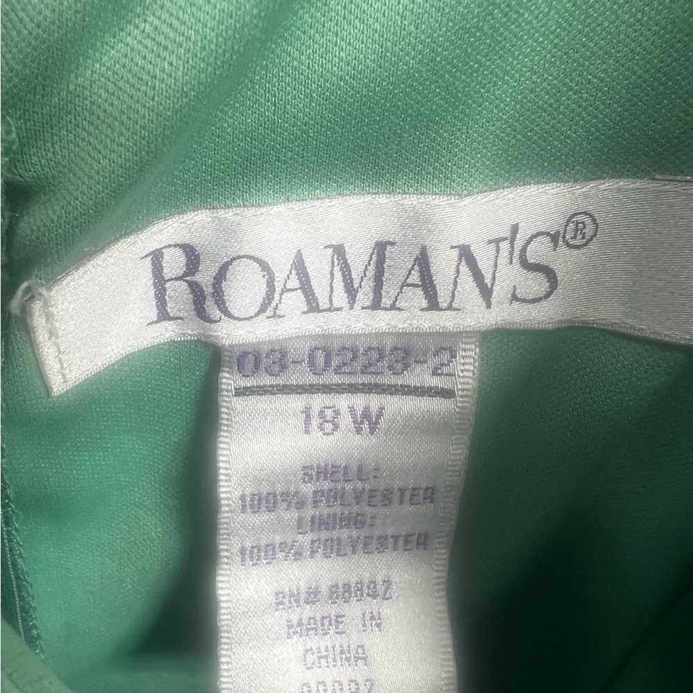 Romans, Size 18W, Multi Colored, Flowing, Zip Up … - image 2