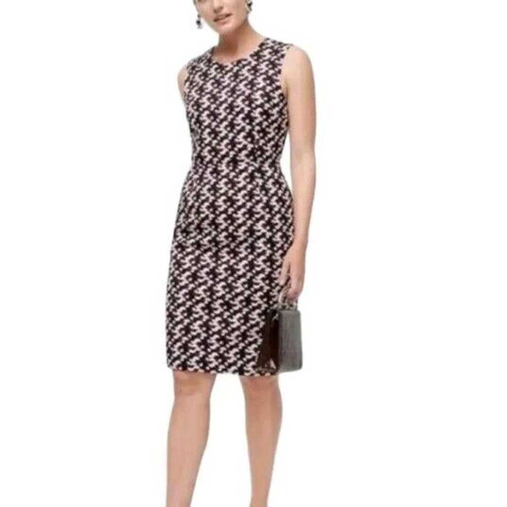 J. Crew Womens Size 2 Portfolio Dress Geometric P… - image 1