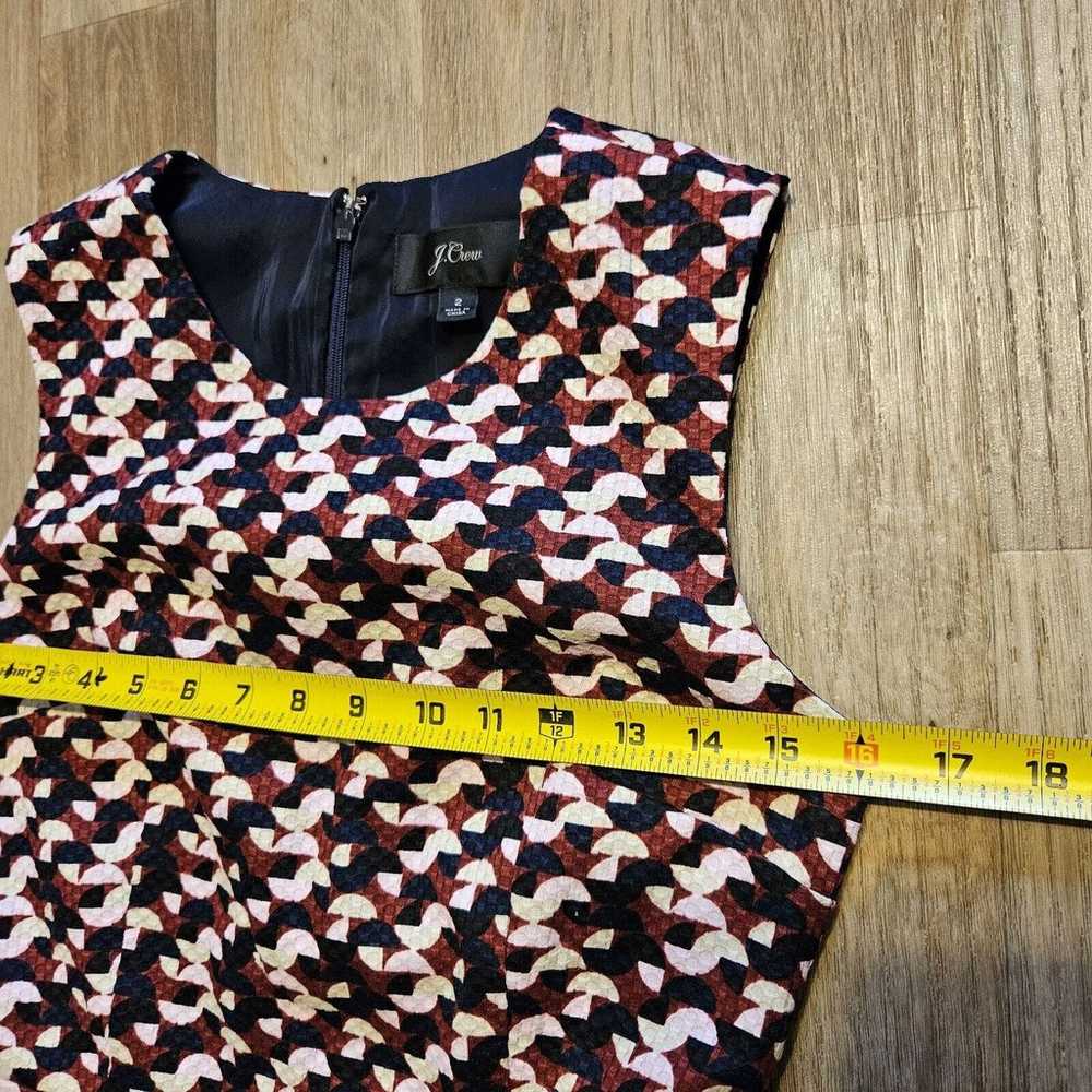 J. Crew Womens Size 2 Portfolio Dress Geometric P… - image 8