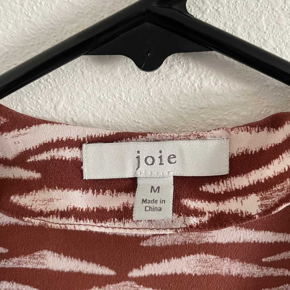 Joie Caye Silk Printed Dress/ M - image 8