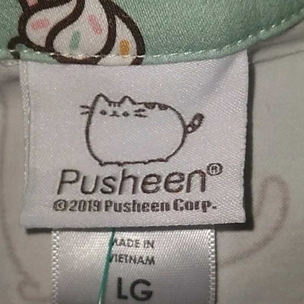 Pusheen Ice Cream Party Pastel Green Fit & Flare … - image 7