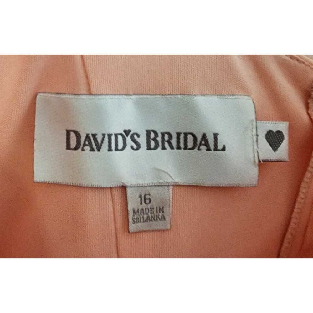 David's Bridal Bridesmaid Size 16 Maid of Honor P… - image 5