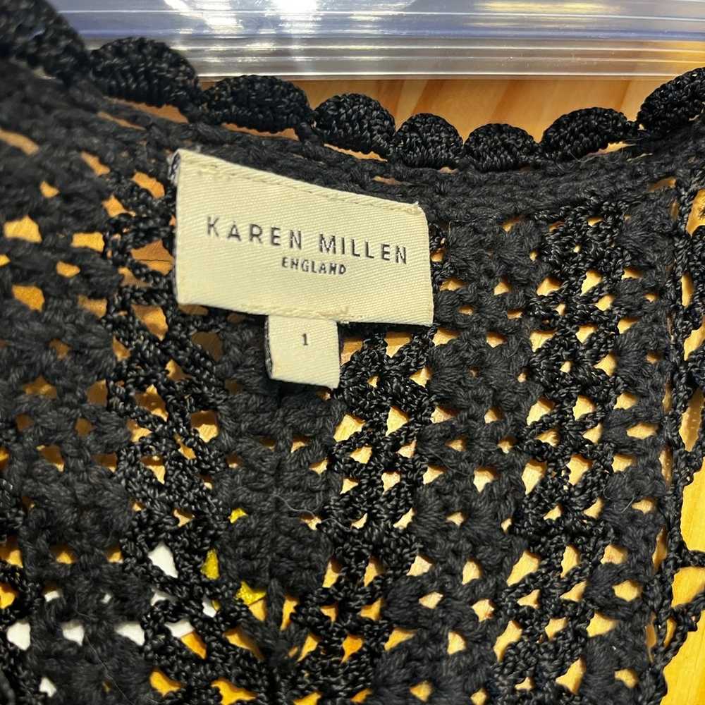 Karen Millen England Crochet  see-through  Dress … - image 3