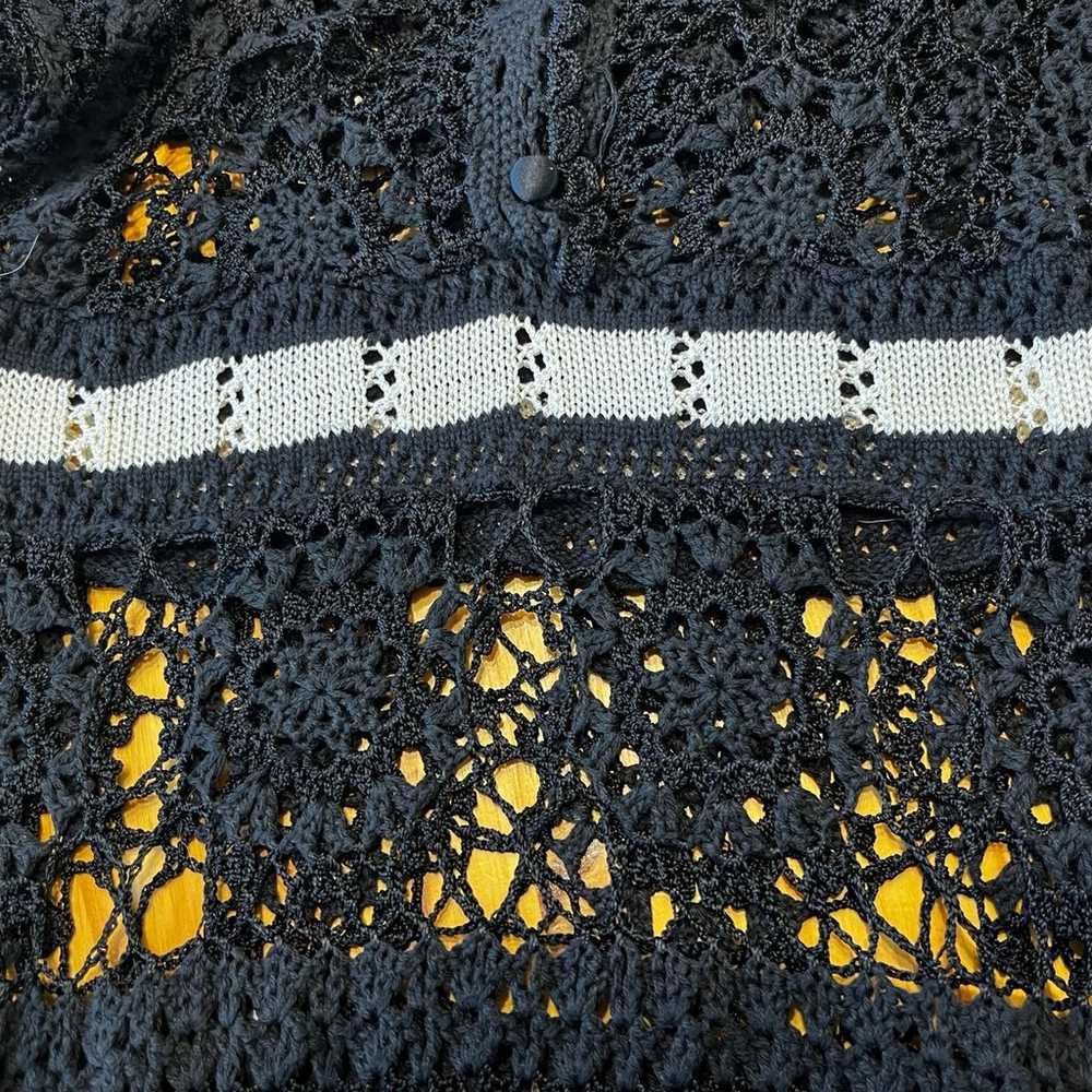 Karen Millen England Crochet  see-through  Dress … - image 7