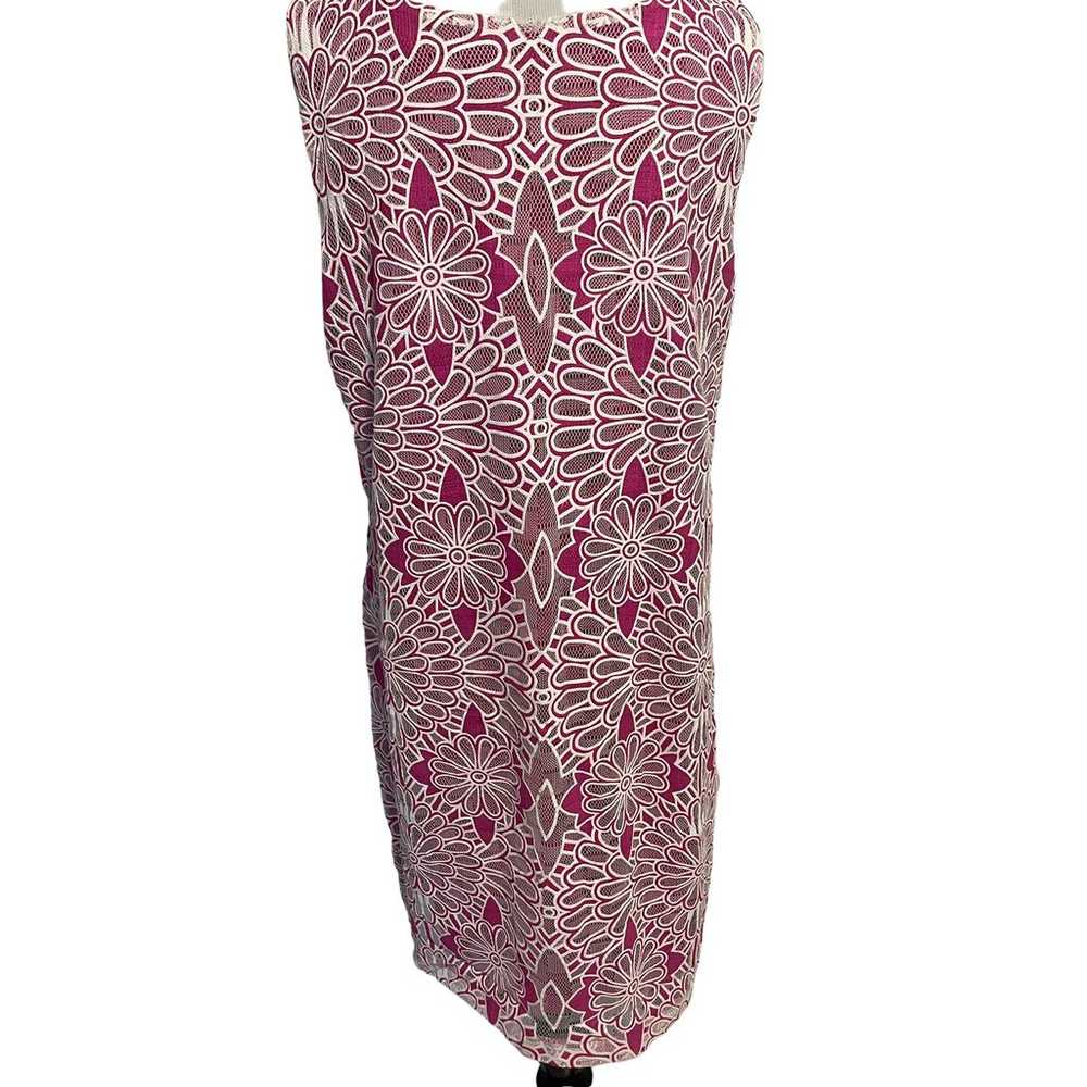 Belle Badgley Mishka Floral Lace Dress Womens Siz… - image 3
