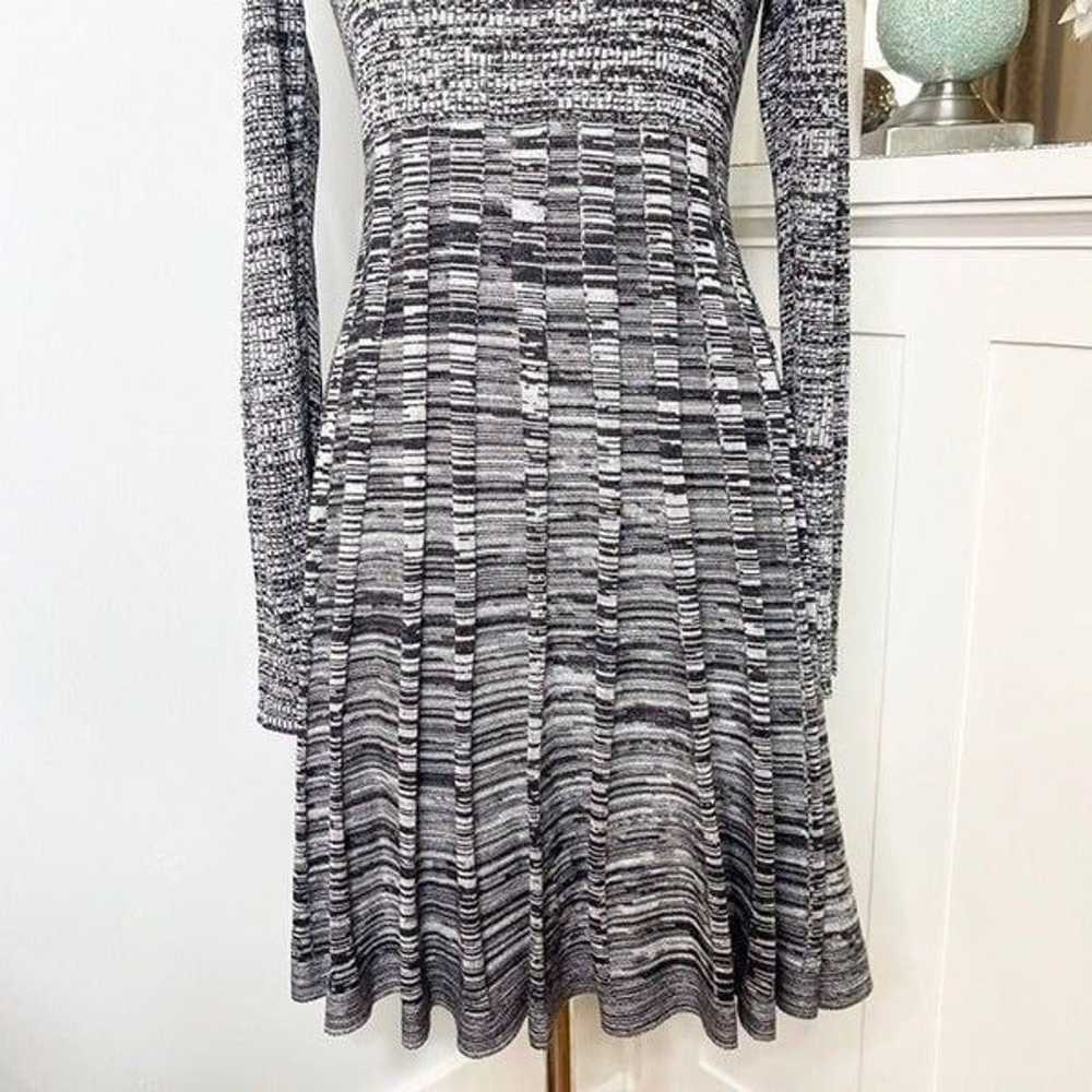 Calvin Klein Gray Cowl Neck Sweater Dress Medium - image 4