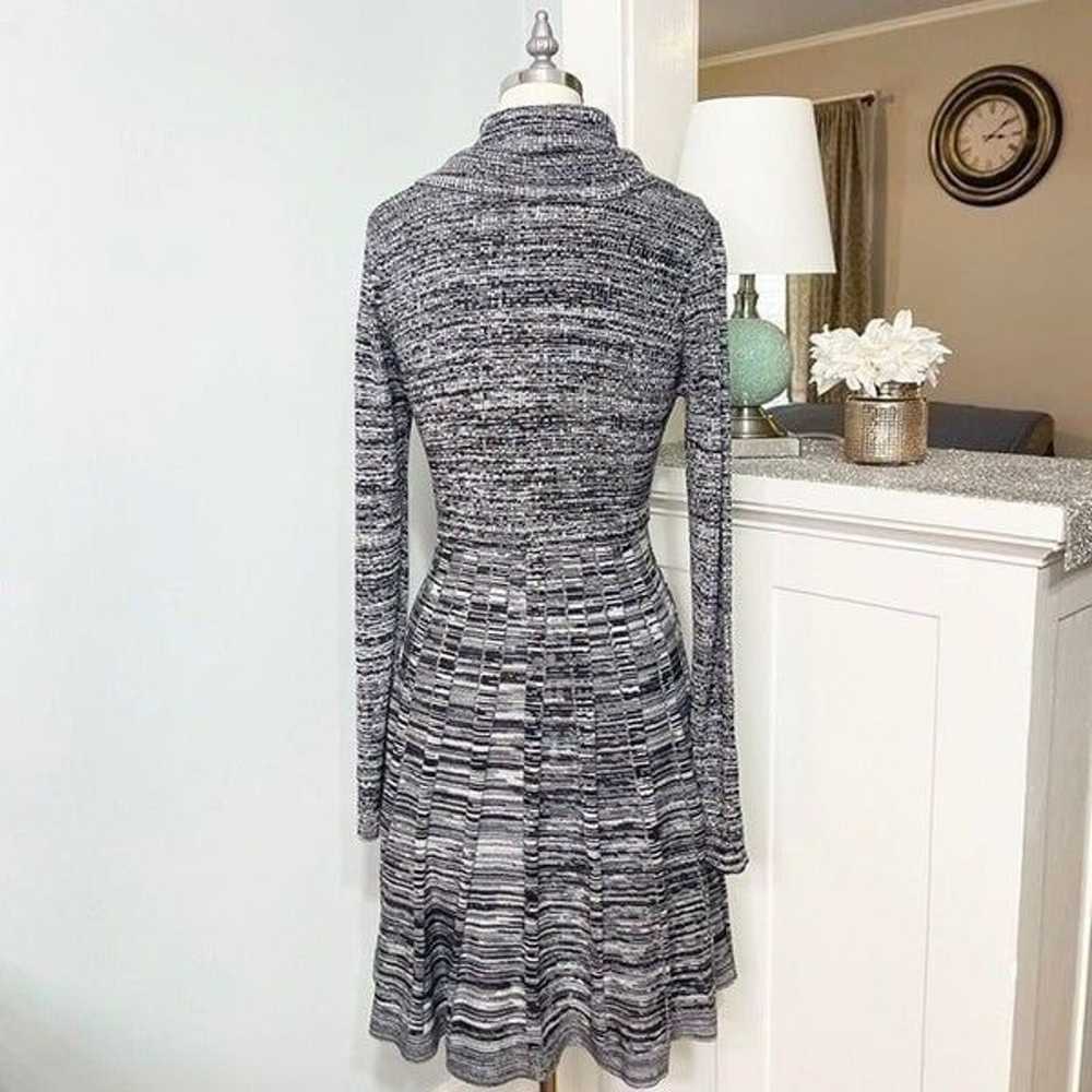 Calvin Klein Gray Cowl Neck Sweater Dress Medium - image 5