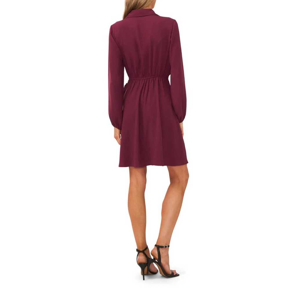 NEW Halogen Faux Wrap Dress Long Sleeve Women's B… - image 2