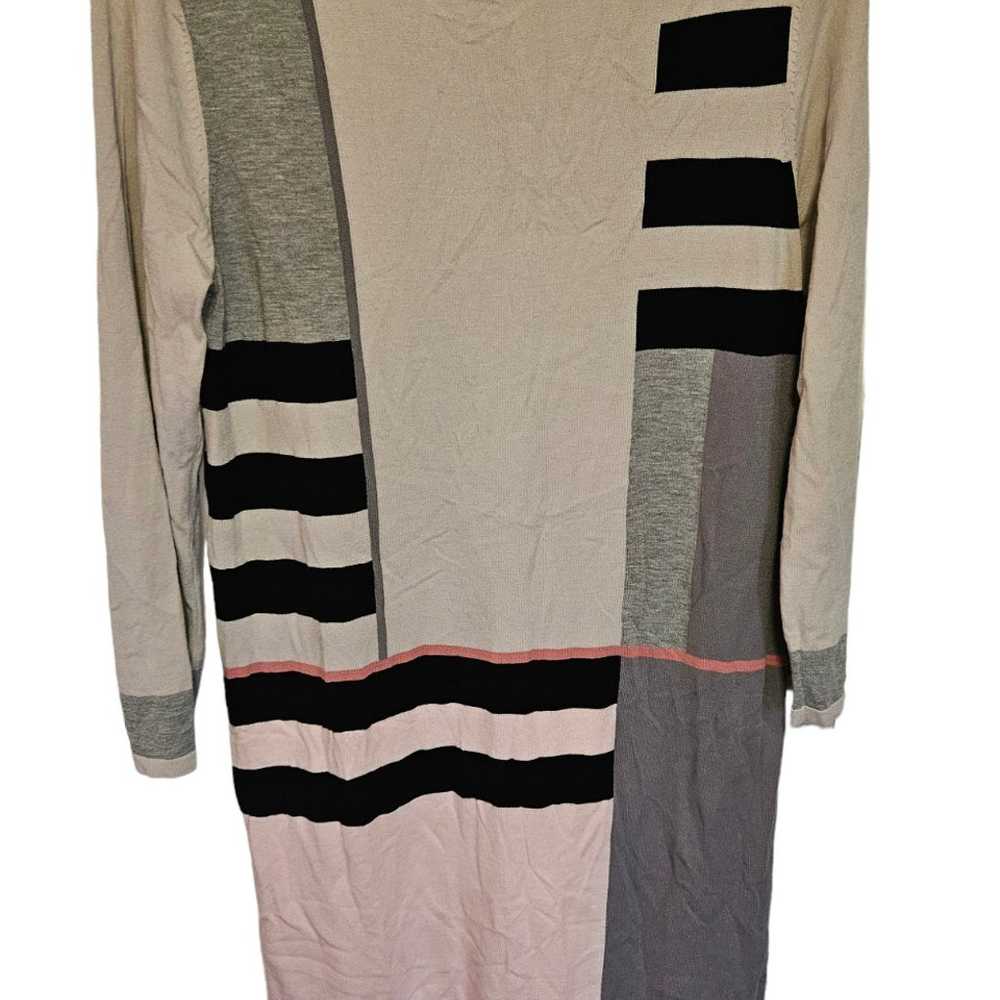 MAXMARA Weekend Colorblock Light Sweater Dress - image 1