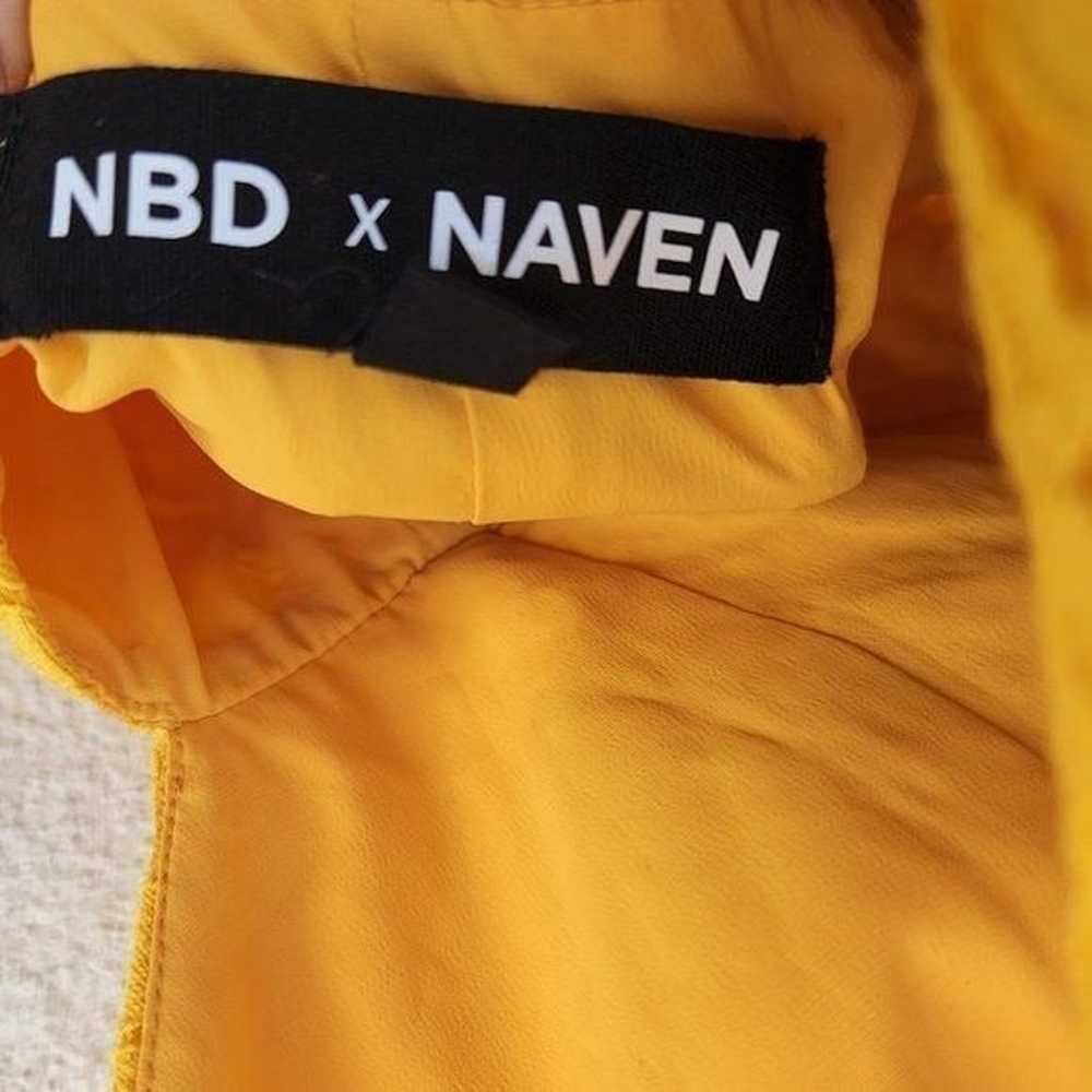 NBD x Naven Women's Sleeveless Bryn Midi Dress La… - image 5