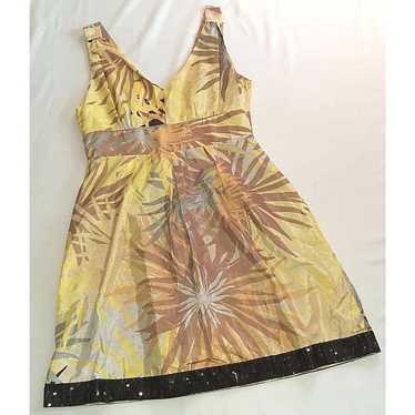 Bizarre Dress Size M Multi Color Sleeveless Hi Lo… - image 1