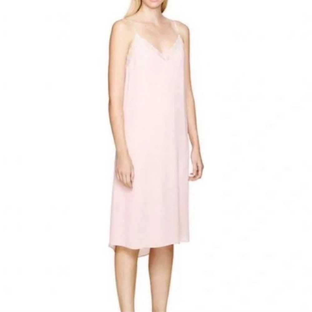 Aritzia Babaton Townsend Pink Slip Dress Large - image 1