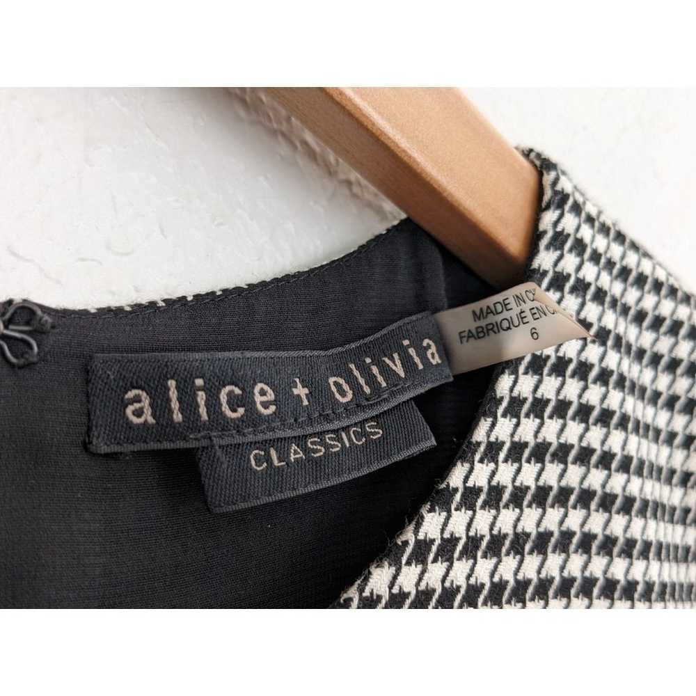 Alice + Olivia Classics Delora Herringbone Mini D… - image 4