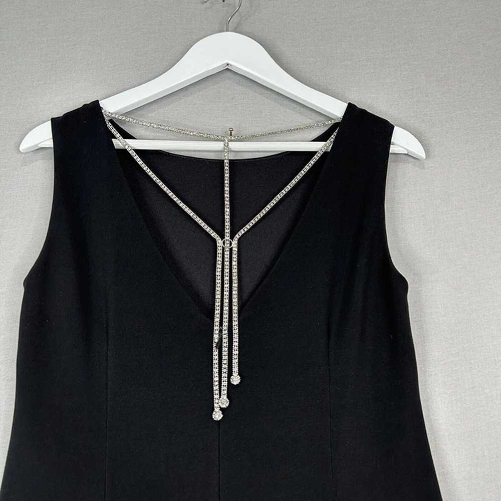 Joseph Ribkoff Womens Dress 10 Black Jewel Rhines… - image 7