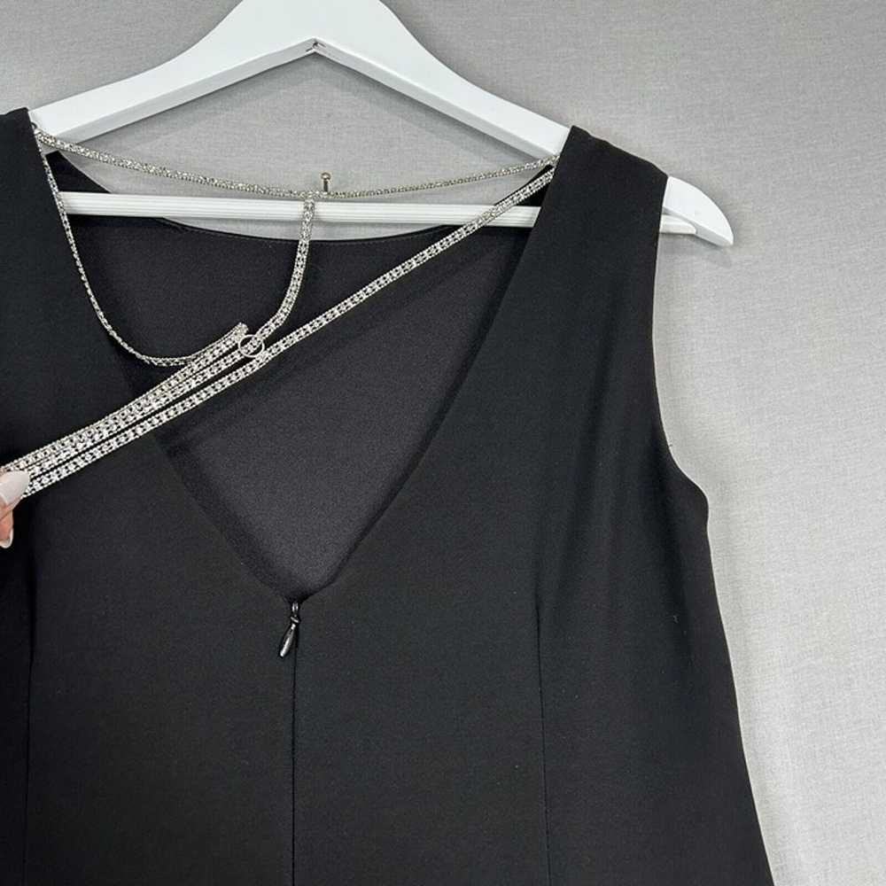 Joseph Ribkoff Womens Dress 10 Black Jewel Rhines… - image 9