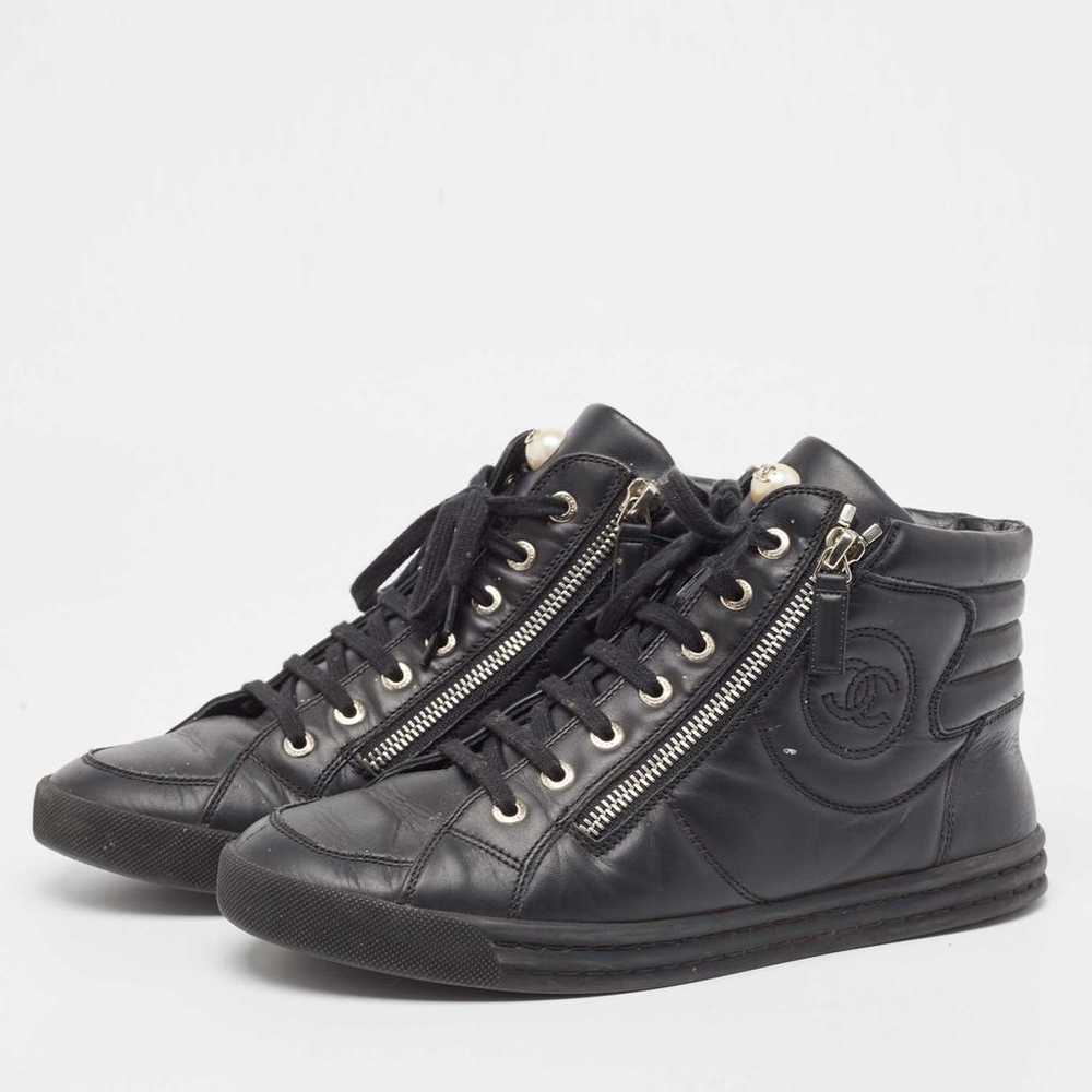 Chanel Leather trainers - image 2