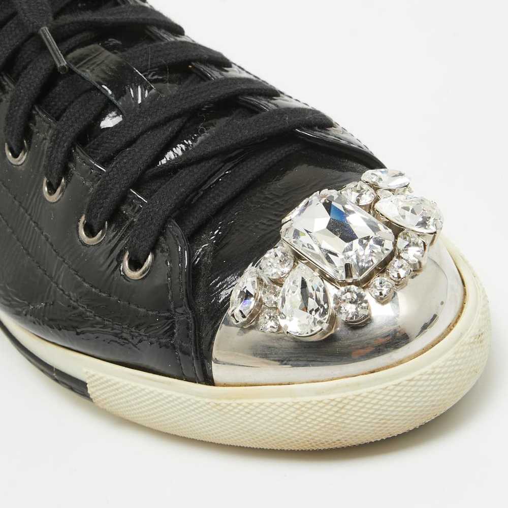 Miu Miu Patent leather trainers - image 7