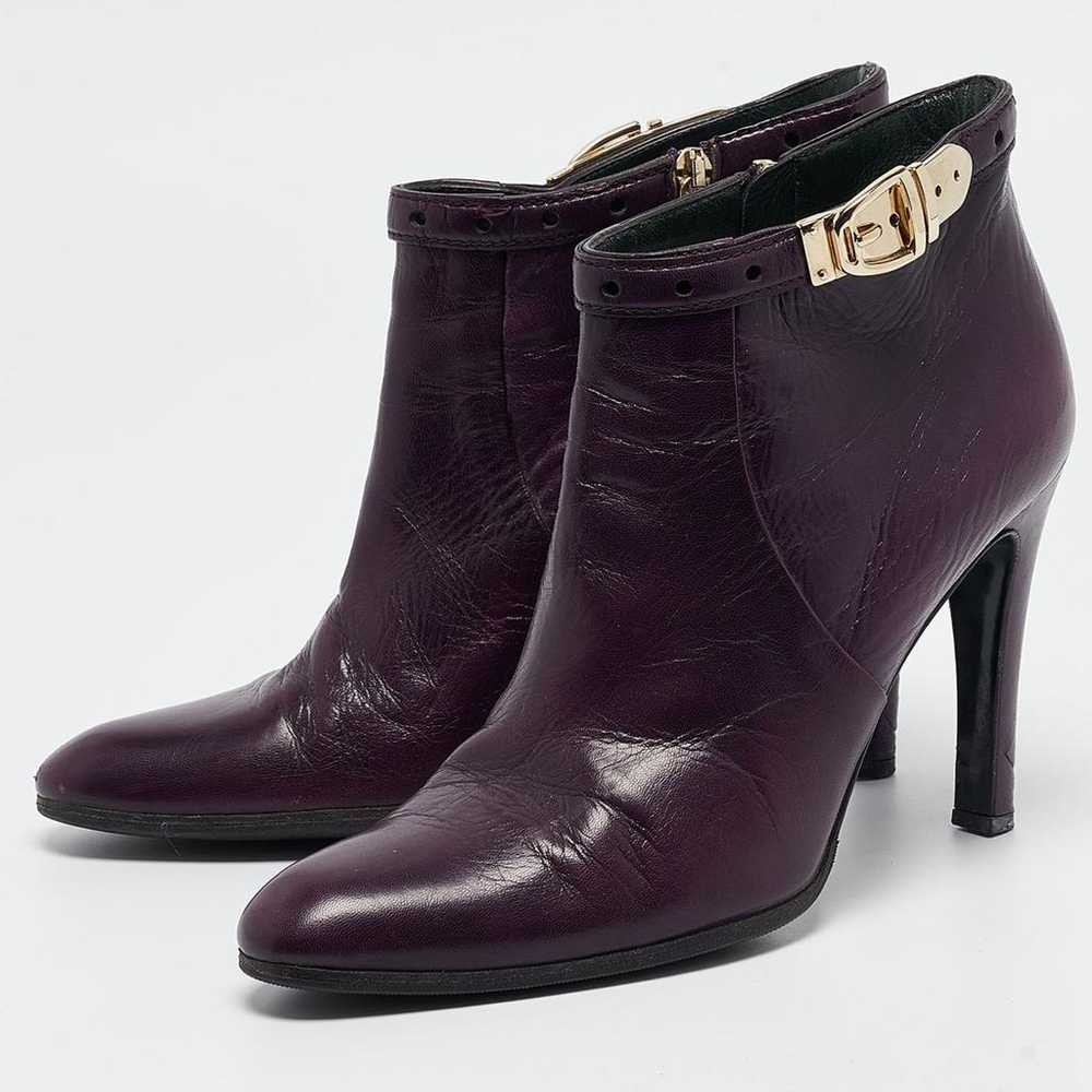 Gucci Leather boots - image 2